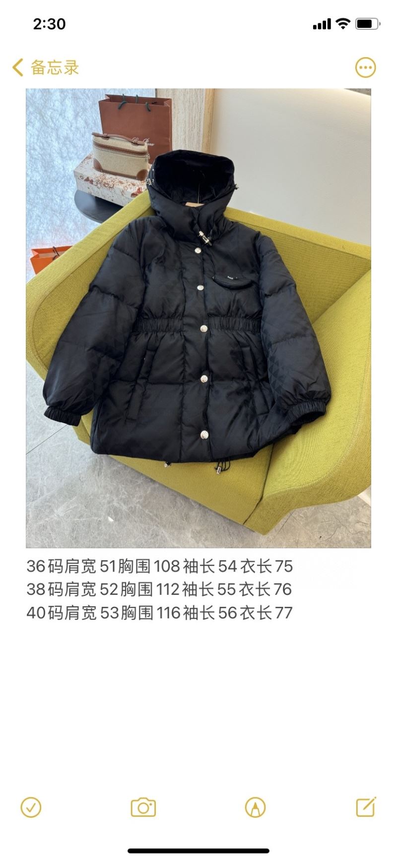 Prada Down Jackets